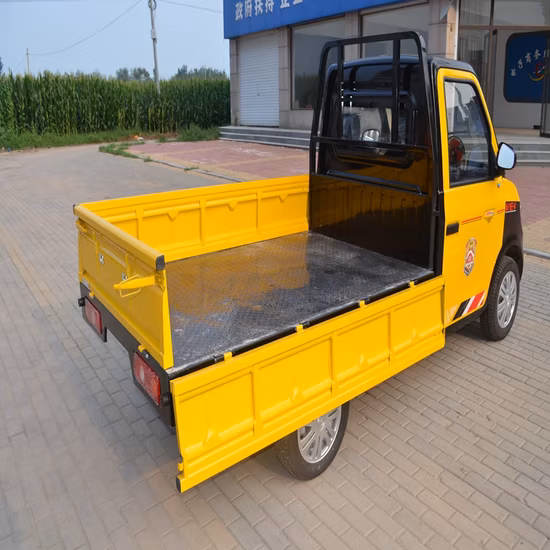 Pequeño vehículo eléctrico de nueva energía a la venta Mini camioneta de carga eléctrica de 4 ruedas